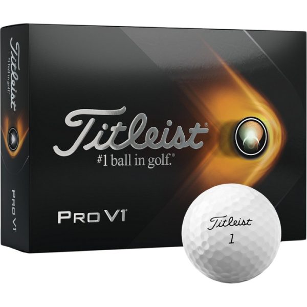 Bola de Golfe Titleist Pro V1 (12 Unidades)