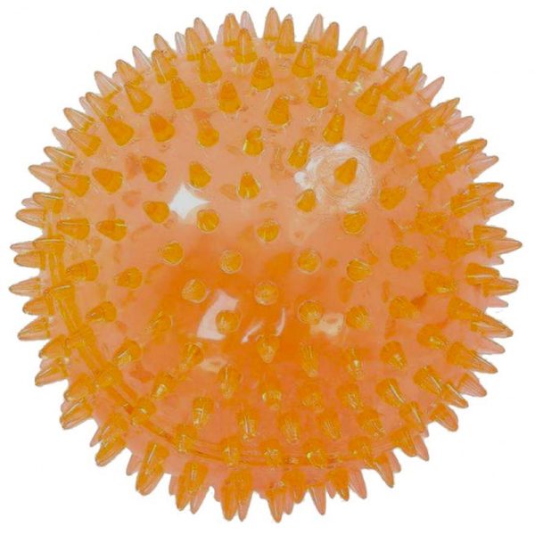 Bola para Mascote Laranja 7cm - Pawise Spiky Ball 14501