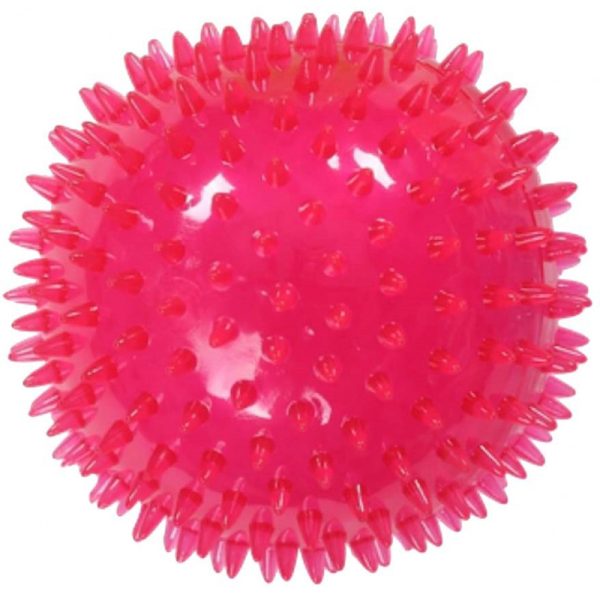 Bola para Mascote Rosa 12.5cm - Pawise Spiky Ball 14502