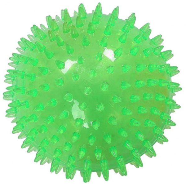 Bola para Mascote Verde 12.5cm - Pawise Spiky Ball 14502