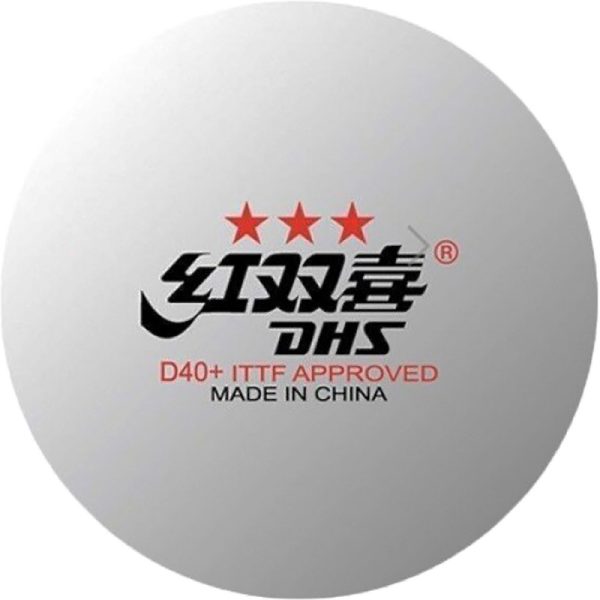 Bola para Ping Pong DHS 40+ CD40A0 (10 unidades)