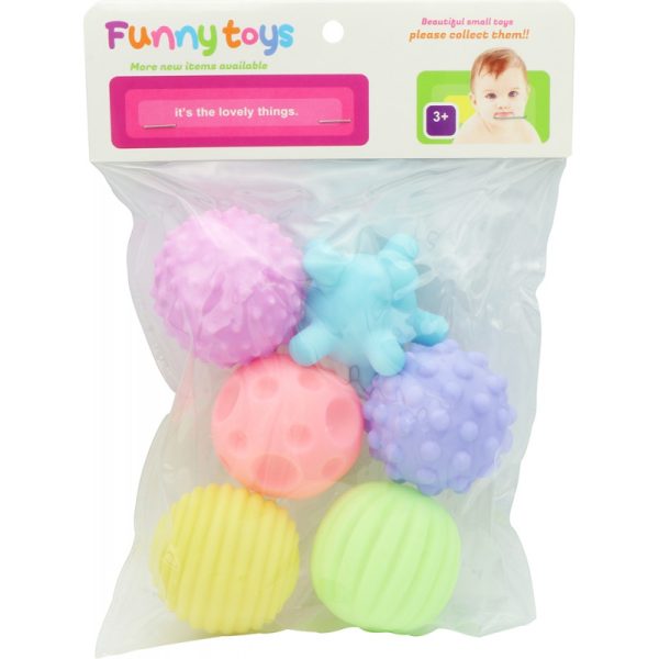 Bolinhas Funny Toys - 6Pçs