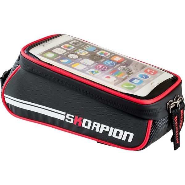 Bolsa de Celular para Bicicleta Skorpion AHB-042-RD