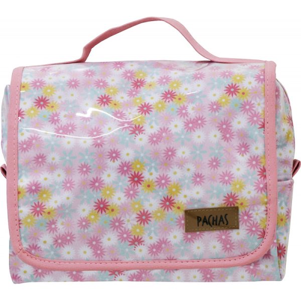 Bolsa de Mão Pachas Organizador Hope PA18 Flores - Rosa