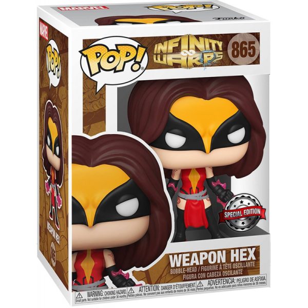 Boneca Weapon Hex - Infinity Warps - Funko POP! 865