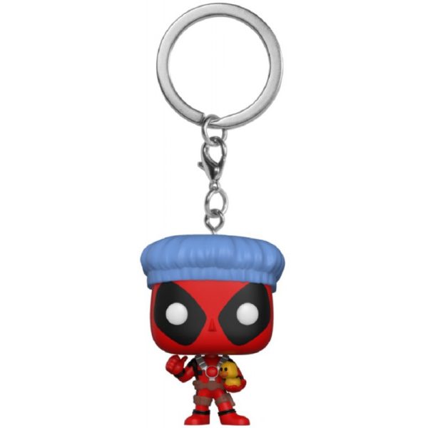 Boneco Bathtime Deadpool - Deadpool - Funko POP Pocket! Bobble Head