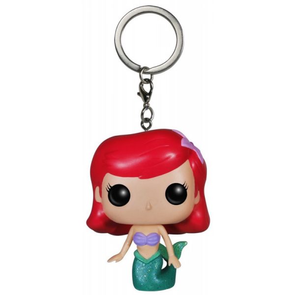 Boneco Chaveiro Ariel - Disney - Funko POP Pocket!