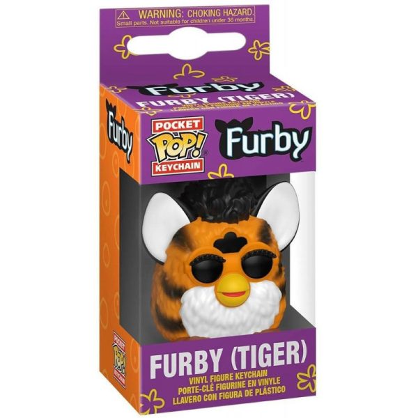 Boneco Chaveiro Furby (Tiger) - Furby - FunkoPOP Pocket