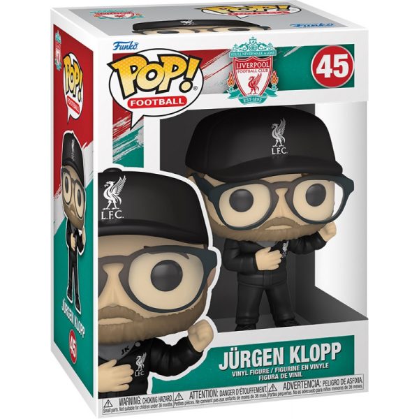 Boneco Jürgen Klopp - Liverpool - Funko POP! 45