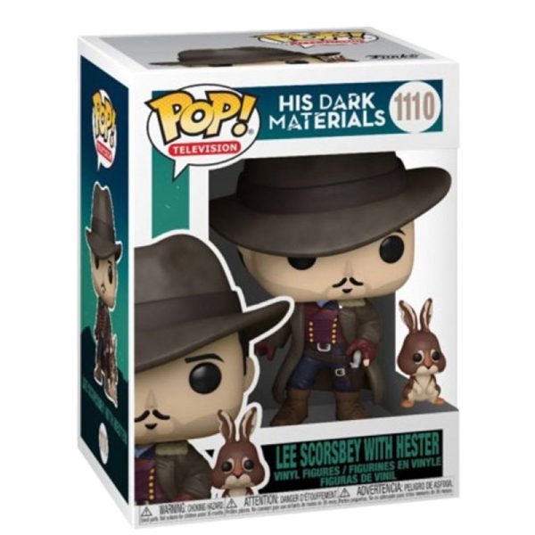 Boneco Lee Scorsbey With Hester - His Dark Materials Funko POP! 1110