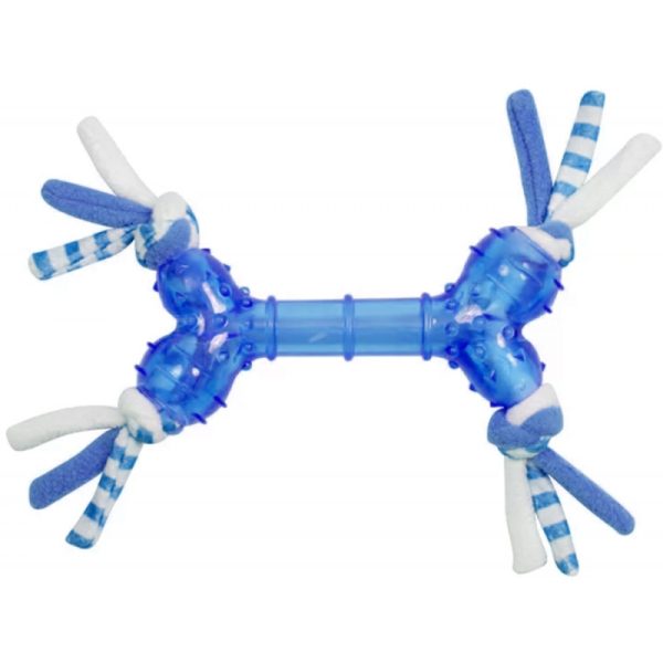 Brinquedo para cachorros Osso Azul 28cm - Pawise Toss Tugger 14570