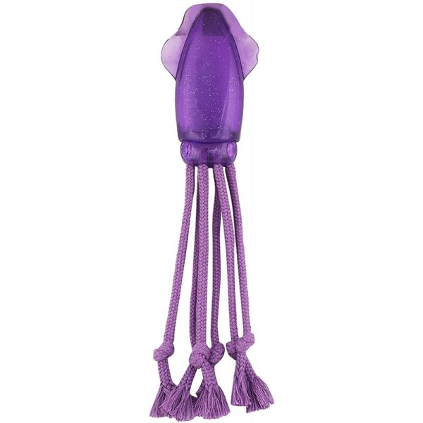 Brinquedo para cachorros Pulvo Roxo L - Pawise Chew & Floss 14566