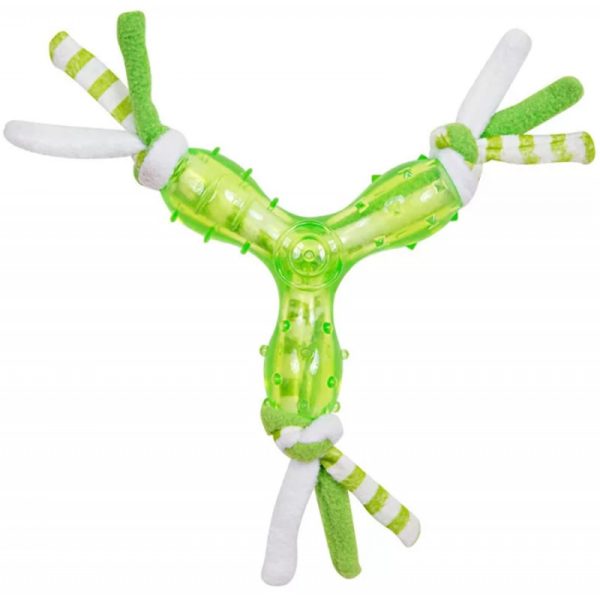 Brinquedo para cachorros Verde 24cm - Pawise Toss Tugger 14569