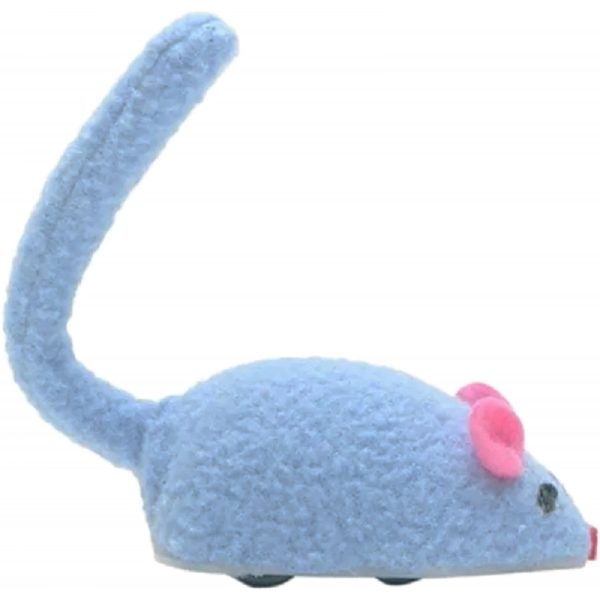 Brinquedo para Gato Azul 8cm - Pawise Speedy Mouse 28212