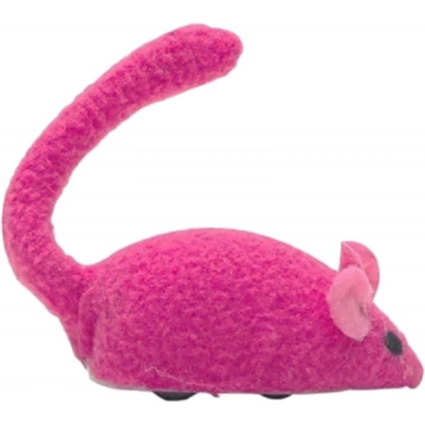 Brinquedo para Gato Rosa 8cm - Pawise Speedy Mouse 28212