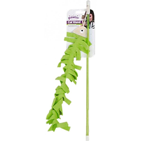 Brinquedo para Gatos - Pawise Cat Wand 28228 Verde