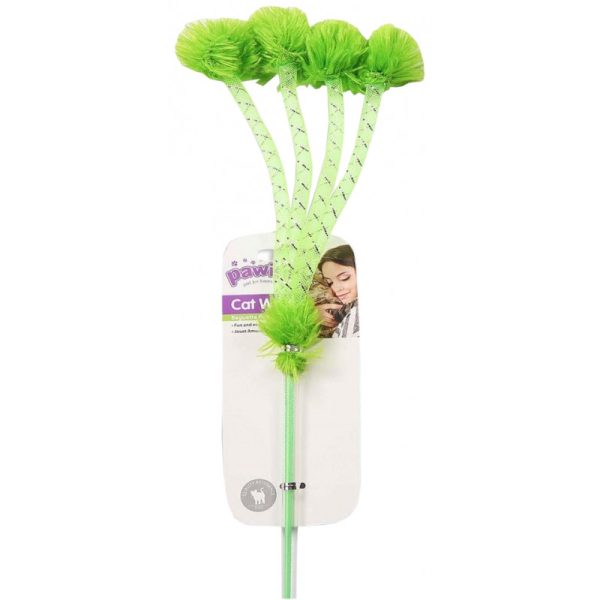 Brinquedo para Gatos - Pawise Cat Wand 28263 Verde