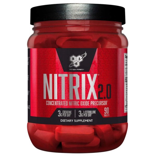 BSN Nitrix 2.0 Concentrated Nitric Oxide Precursor (90 Tabletas)