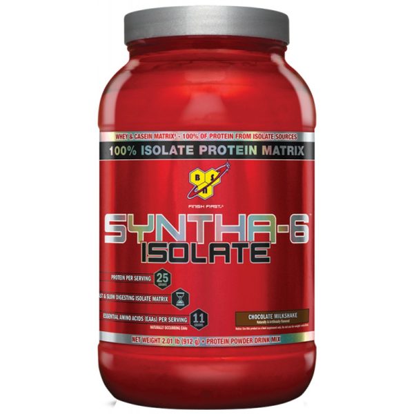 BSN Suplemento de Proteína Syntha-6 Isolate Chocolate Milkshake (912gr)