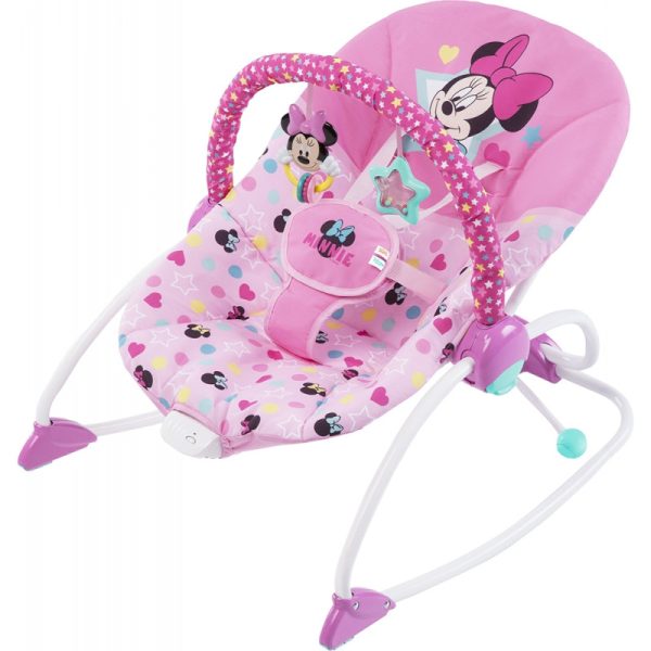 Cadeirinha de Balanço para Bebê Bright Starts Disney Minnie Mouse Stars & Smiles