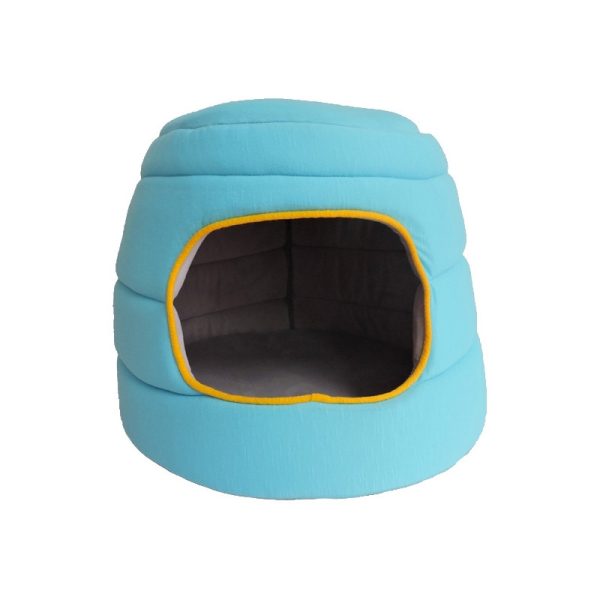 Cama para gato 33 x 31 x 15cm - AFP 2742 Dome Hut Turquesa