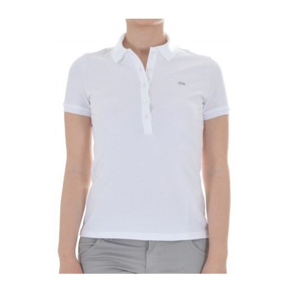 Camisa Polo Lacoste Slim Fit PF6762 21 001 - Feminina