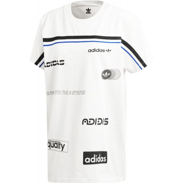 Camiseta Adidas Tshirt DH4176 Feminina (Com Logotipos Adidas)