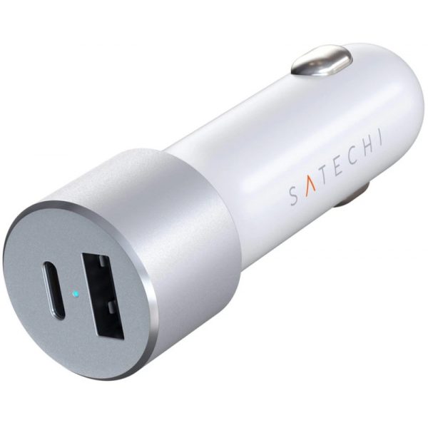 Carregador de Carro Satechi USB-C/USB ST-TCPDCCS