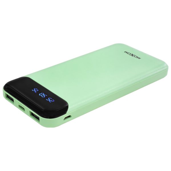 Carregador Portátil MOXOM MX-PB41 10000mAh Verde