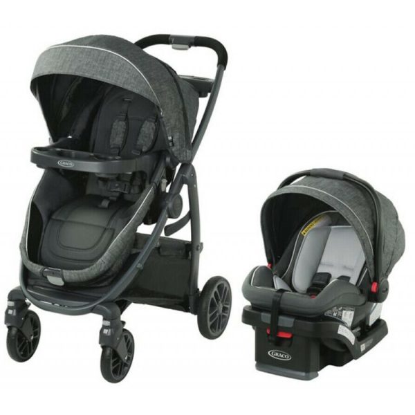 Carrinho para Bebê Graco Travel System GR2081958 - Preto/Cinza