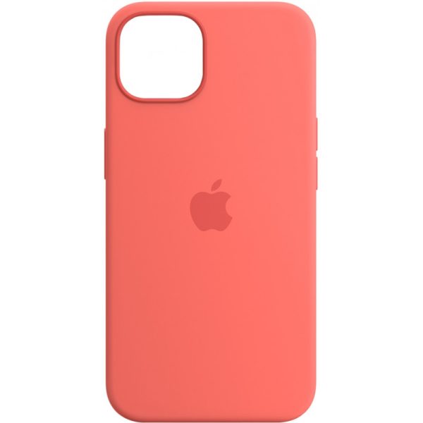 Case Apple de Silicone para iPhone 13 MM253ZM/A - Pink Pomelo/MagSafe