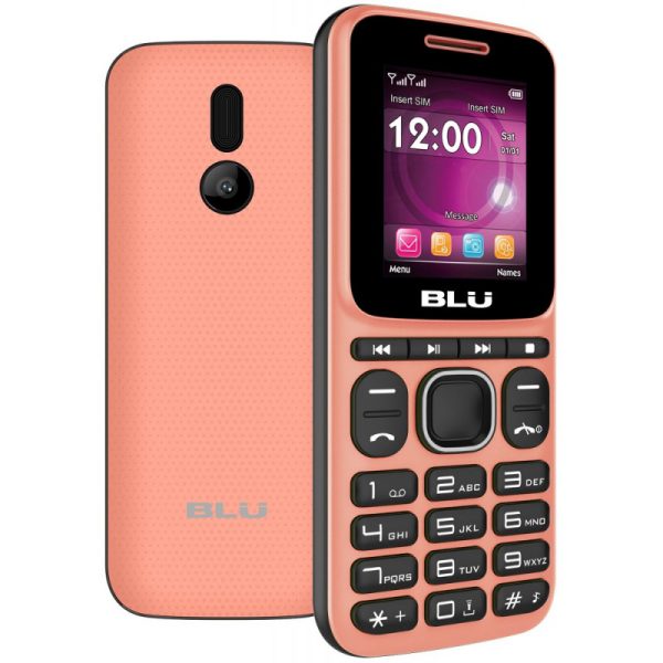 Celular Blu Z4 Music Z251 Dual Sim 1.8" Coral/Preto