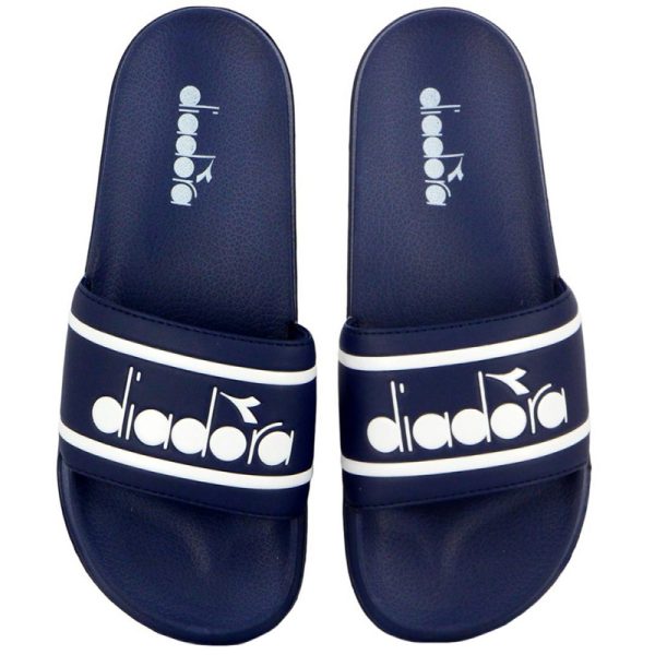 Chinelo Diadora ISQUIA-M-6011 Navy/White - Masculino