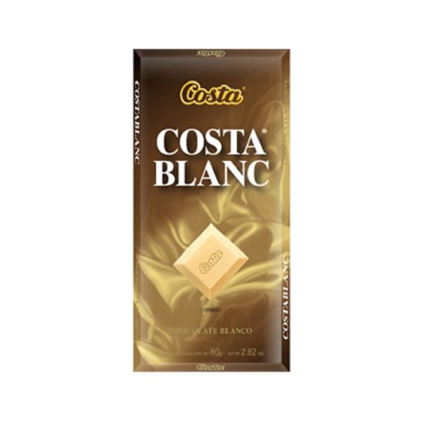 Chocolate Costa Blanc Chocolate Branco 80g