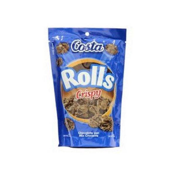 Chocolate Costa Rolls Crispy 130g