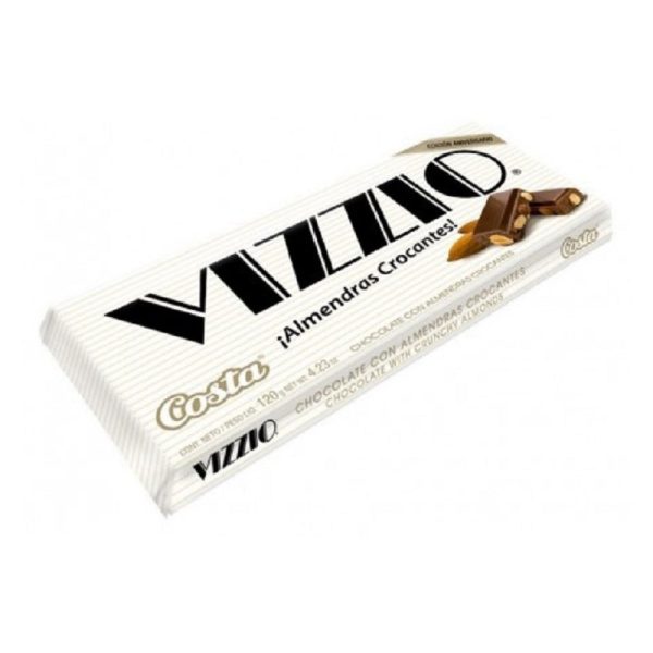 Chocolate Costa Vizzio em Barra 120g