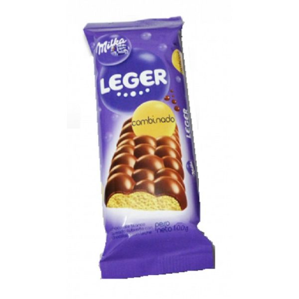 Chocolate Milka Leger Combinado 100 Gr.