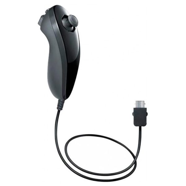 Controle Nintendo Wii PG Nunchuck RVL-004 Preto