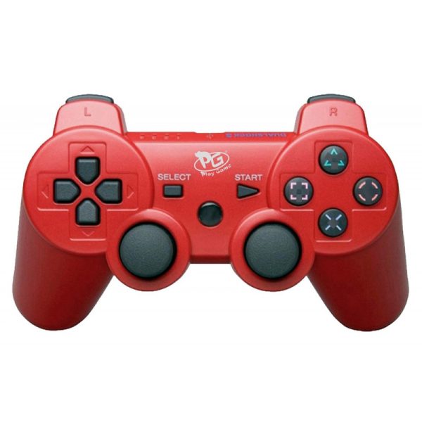 Controle Play Game Sem Fio Dualshock PS3 Blister - Vermelho