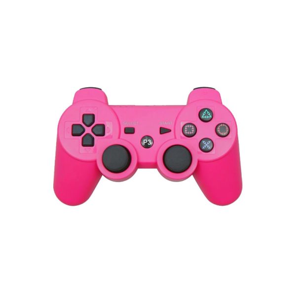 Controle Play Game sem Fio Dualshock PS3 - Pink