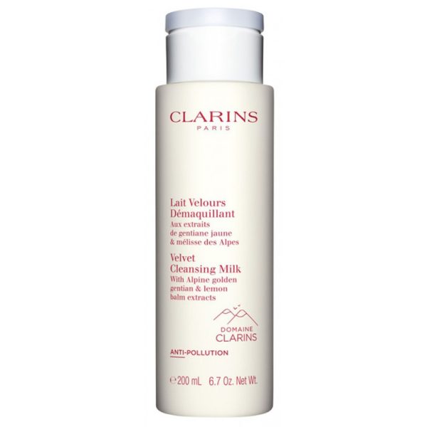 Espuma de Limpeza Clarins Lait Velours Demaquillant - 200mL