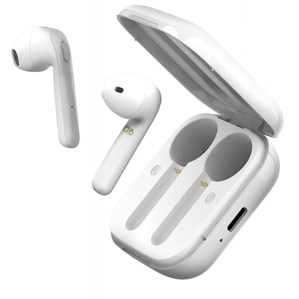 Fone de Ouvido Bluetooth Blu Aria Pod WHI-GB - Branco