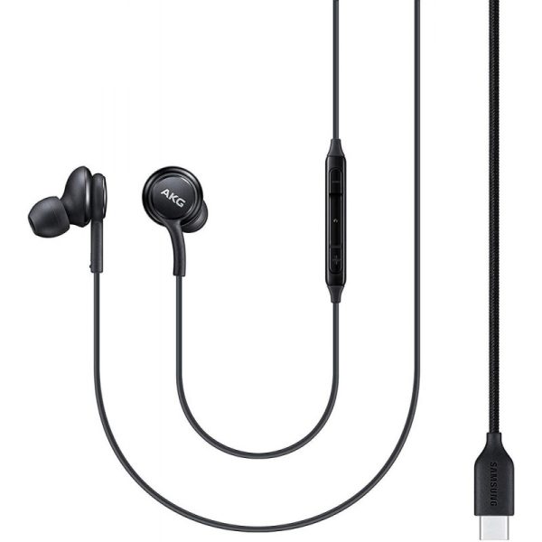 Fone de Ouvido Samsung AKG USB-C EO-IC100BBEGWW - Preto