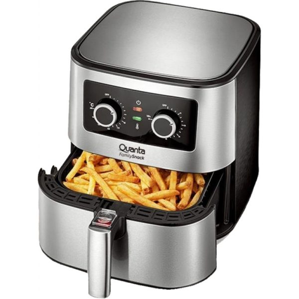 Fritadeira Elétrica Quanta FamilySnack Inox 5.5 Litros QTAF500 220V/60Hz