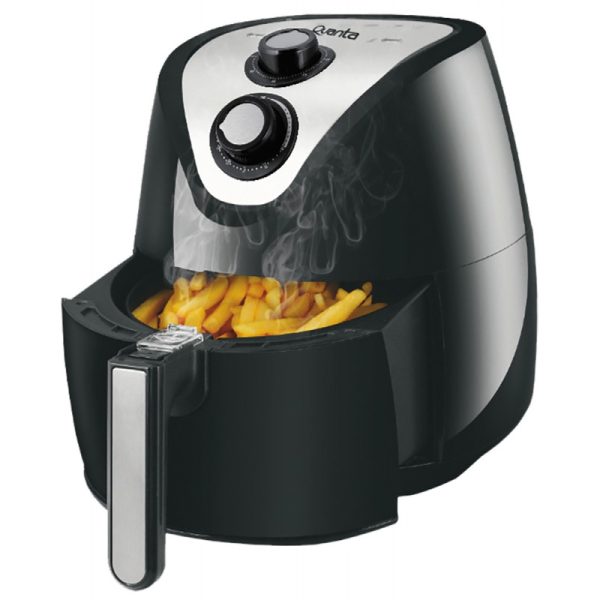 Fritadeira Elétrica Quanta QTAF400 Sem Óleo 3.2 Litros 110v Preto