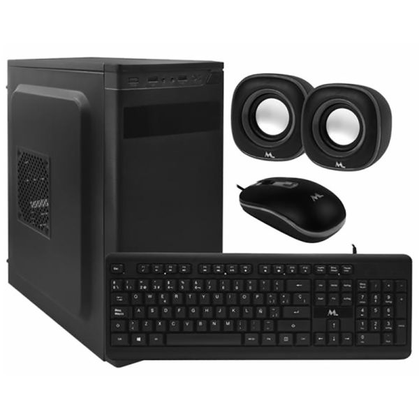 Gabinete ATX Mtek DK01 Kit Barebone Teclado