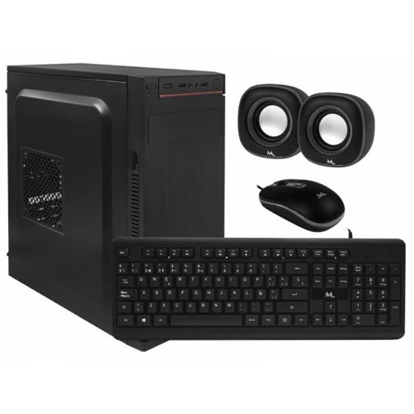 Gabinete ATX Mtek DK03 Kit Barebone Teclado