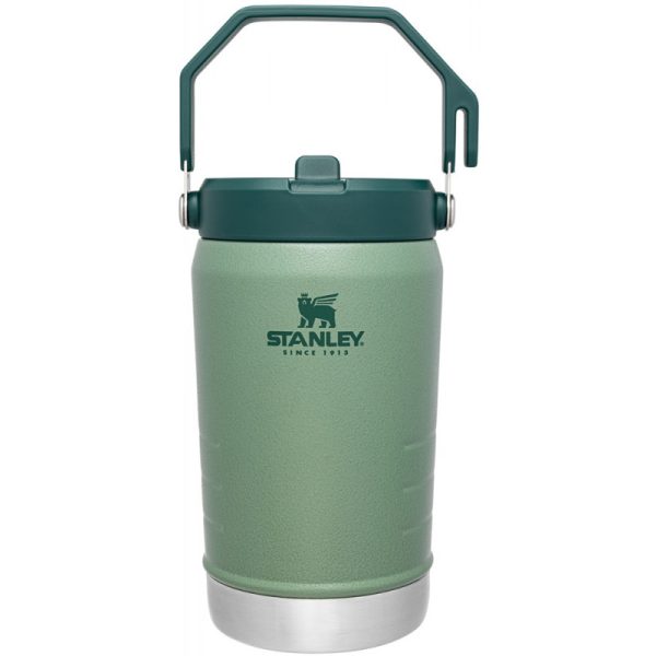 Garrafa com bico Térmica Stanley Classic The IceFlow 10-09996-020 (1.18L) Hammertone Green