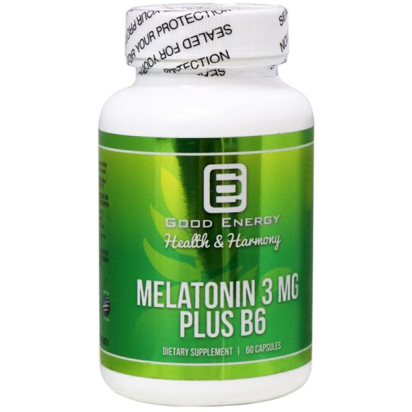 Good Energy Melatonin 3 MG Plus B6 (60 Capsulas)