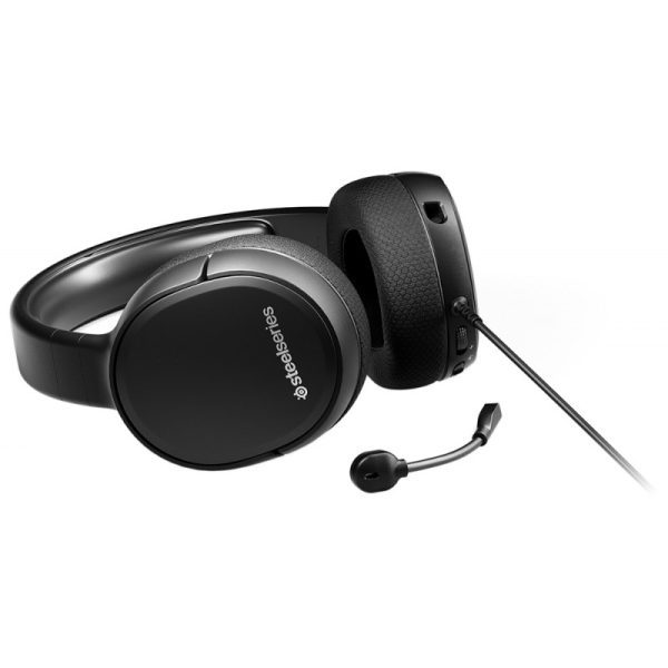 Headset Gaming com Fio SteelSeries Arctis 1 61427 para PC/PlayStation/Xbox/Switch